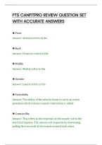 PTS CANFITPRO REVIEW QUESTION SET&NewLine;WITH ACCURATE ANSWERS&NewLine;