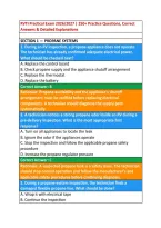 RVTI Practical Exam 2026&sol;2027 &vert; 250&plus; Practice Questions&comma; Correct &NewLine;Answers & Detailed Explanations 