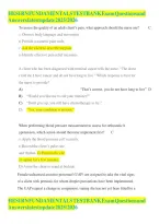 HESI RN Fundamentals Test Bank &vert; Nursing Fundamentals Exam Prep & Study Guide