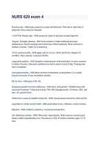 NURS 629 Exam 4 &vert; Practice Questions & Answers 2026&sol;2027