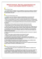 NSG 527 Final Exam - Mod 10-12 &vert; Actual Questions and&NewLine;Answers Latest Updated 2026&sol;2027 &lpar;Graded A&plus;&rpar;