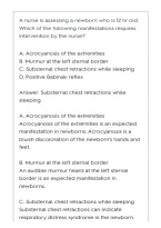 ATI Maternal Newborn Proctored Exam &vert; Practice Questions & Answers 2026&sol;2027