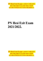 2020 PN HESI Exit Exam &vert; Questions&comma; Answers & Complete Study Guide&comma; Exam Review 2026&sol;2027