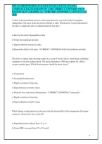BSN 315 HESI PHARMACOLOGY EXAM &lpar;ACTUAL EXAM&rpar; &vert; COMPLETE EXAM QUESTIONS AND CORRECT ANSWERS WITH RATIONALES &vert; GRADED A&plus; &vert; VERIFIED ANSWERS &vert; LATEST EXAM 2025&NewLine;&NewLine;