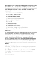NU 623 EXAM 200 ACTUAL QUESTIONS AND CORRECT ANSWERS WITH RATIONALE LATEST &NewLine;2026 ALREADY GRADED A&plus; &ndash; COMPREHENSIVE QUESTIONS AND ANSWERS &vert; VERIFIED &NewLine;AND WELL-DETAILED ANSWERS &vert; DETAILED EXPLANATIONS AND RATIONALES &vert; COMPLETE &NewLine;EXAM PREPARATION STUDY GUI