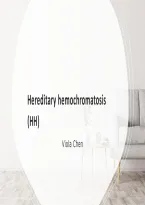 Hereditary Hemochromatosis Genetic Disorder Project&comma; Genetic Disorder Project&comma; academic project&comma; complete exam material