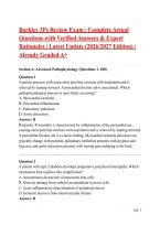 Barkley 3Ps Review Exam &vert; Complete Actual Questions with Verified Answers & Expert Rationales &vert; Latest Update &lpar;2026&sol;2027 Edition&rpar; &vert; Already Graded A&plus;