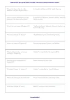Maternal-Child Nursing 6th Edition &vert; Latest Practice Questions & Verified Answers &vert; Grade A&plus; &vert; 2026&sol;2027&NewLine;