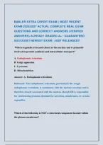 BABLER EXTRA CREDIT EXAM &vert;&vert; MOST RECENT  &NewLine;EXAM 2026&vert;2027 ACTUAL COMPLETE REAL EXAM &NewLine;QUESTIONS AND CORRECT ANSWERS &lpar;VERIFIED &NewLine;ANSWERS&rpar; ALREADY GRADED A&plus; &vert; GUARANTEED &NewLine;SUCCESS&excl;&excl; NEWEST EXAM &vert; JUST RELEASED&excl;&excl; 