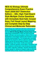 HESI A2 Biology Ultimate Comprehensive Exam Practice Vault &vert; 300&plus; High-Yield Q&As &lpar;2026&sol;2027&rpar;