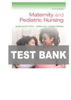 TEST BANK FOR Maternity and Pediatric Nursing 5th Edition by Susan Ricci &comma; Theresa Kyle &comma; Susan Carman ISBN&colon;978-1975220419 COMPLETE GUIDE ALL CHAPTERS COVERED 100&percnt; VERIFIED A&plus; GRADE ASSURED&excl;&excl;&excl;&excl;&excl; NEW LATEST UPDATE&excl;&excl;&excl;&excl;&excl;