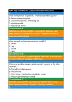 FDNY S-11 Exam Practice Questions with Correct Answers  