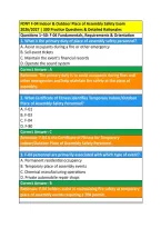 FDNY F-04 Indoor & Outdoor Place of Assembly Safety Exam &NewLine;2026&sol;2027 &vert; 300 Practice Questions & Detailed Rationales 