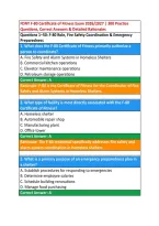 FDNY F-80 Certificate of Fitness Exam 2026&sol;2027 &vert; 300 Practice &NewLine;Questions&comma; Correct Answers & Detailed Rationales 