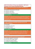 FDNY P-99 Certificate of Fitness Exam 2026&sol;2027 &vert; 300 Practice &NewLine;Questions&comma; Correct Answers & Detailed Rationales 