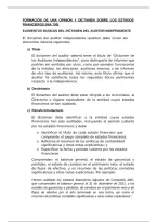 Elementos de un dictamen 