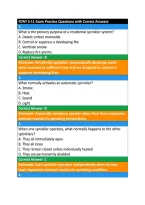 FDNY S-95 Fire Alarm Systems Supervision Exam 2026&sol;2027 &vert; 300&plus; &NewLine;Practice Questions&comma; Answers & Detailed Rationales 