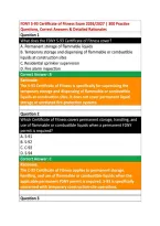 FDNY S-93 Certificate of Fitness Exam 2026&sol;2027 &vert; 300 Practice &NewLine;Questions&comma; Correct Answers & Detailed Rationales 