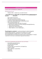Werkveldori&euml;ntatie Hoorcollege 1 &vert; Psychologisch Consulent &vert; Artesis Plantijn &vert; 2026&sol;27
