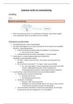 Examen Recht en Samenleving Samenvatting &vert; UGent 
