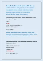 Florida Traffic School Online &lpar;4-Hour BDI&rpar; Exam &vert;&vert;  &NewLine;MOST RECENT EXAM 2026&vert;2027 ACTUAL COMPLETE REAL  &NewLine;EXAM QUESTIONS AND CORRECT ANSWERS &lpar;VERIFIED &NewLine;ANSWERS&rpar; ALREADY GRADED A&plus; &vert; GUARANTEED                   &NewLine;SUCCESS&excl;&excl; NEWEST EXAM &vert; JUST RELEASED&excl;&excl;