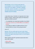 NUR 205 EXAM 2 ACTUAL EXAM &vert;&vert; MOST RECENT &NewLine;EXAM 2026&vert;2027 ACTUAL COMPLETE REAL EXAM &NewLine;QUESTIONS AND CORRECT ANSWERS &lpar;VERIFIED &NewLine;ANSWERS&rpar; ALREADY GRADED A&plus; &vert; GUARANTEED &NewLine;SUCCESS&excl;&excl; NEWEST EXAM &vert; JUST RELEASED&excl;&excl; &NewLine;HONDROS COLLEGE OF NURSING  