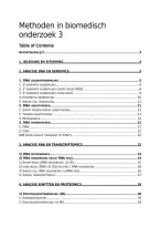Methoden in Biomedisch Onderzoek 3 Samenvatting KU Leuven  2026