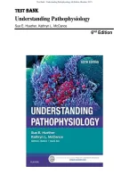 Test Bank - Understanding Pathophysiology 6th Edition &lpar;Huether&comma; 2017&rpar; Chapter 1-42 &vert; All Chapters with Answers and Rationales