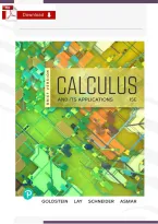 Solutions Manual &ndash; Calculus & Its Applications Brief Version 15th Ed&period; &lpar;Goldstein&comma; 2023&rpar; &vert; Verified PDF &vert; Complete