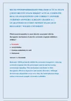 NSG 552 1&comma;2&comma;3& FINAL EXAM &vert;&vert; MOST RECENT EXAM 2026 AT WILKES UNIVERSITY