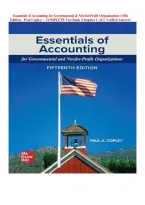 Essentials of Accounting for Governmental & Not-for-Profit Organizations &lpar;15th &NewLine;Edition &ndash; Paul Copley&rpar; &ndash; COMPLETE Test Bank &lpar;Chapters 1&ndash;14&rpar; &vert; Verified Answers