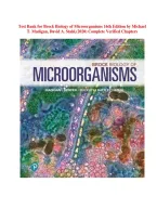 Test Bank - Brock Biology of Microorganisms&comma; Madigan&comma; 16th edition &lpar;Madigan&comma; 2021&rpar; Chapter 1-34 &vert; All Chapters