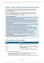 PMI-ACP Agile Certified Practitioner - Complete Samenvatting en Oefenvragen