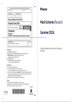 EDEXCEL CHEMISTRY A-Level paper 2 2026  &mdash; verified Question Paper and Marking Scheme merged 2026 rated &starf;&starf;&starf;&starf;&starf; 5&sol;5