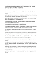 HONDROS NUR 176 EXAM 1 2026&sol;2027 &vert; NURSING STUDY GUIDE&comma; EXAM REVIEW & PRACTICE QUESTIONS
