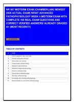 NR 507 Midterm Exam and Final Exam Questions and Answers &vert; Complete Package Bundle