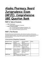Alaska MPJE Exam Prep & Elite SBE Test Bank &lpar;2026&sol;2027&rpar; &vert; Scenario-Based Questions&comma; Distractor Analyses & AS 08&period;80 &sol; 12 AAC 52 Regulatory Cheat Sheet