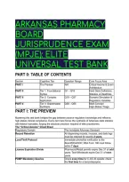 Arkansas MPJE Elite Test Bank &lpar;2026&sol;2027&rpar; &vert;  High-Yield Scenarios&comma; Distractor Analysis & Critical Axioms Cheat Sheet &vert; Verified A&plus; Pharmacy Law Study Guide
