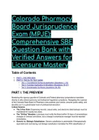 Colorado MPJE Exam Prep & Elite Test Bank &lpar;2026&sol;2027&rpar; &vert; Scenario-Based Practice Questions&comma; Verified Answers & Complete Rationales &NewLine;&lpar;3 CCR 719-1 & C&period;R&period;S&period; 12-280&rpar;