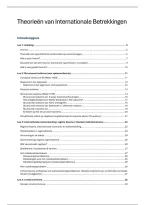 Theorie&euml;n van Internationale Betrekkingen - Volledige smv - 16&sol;20