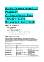 North Dakota MPJE Test Bank &lpar;2026&sol;2027 Edition&rpar; &vert;  Elite Questions&comma; Full Distractor Rationales & ND Pharmacy Law Cheat Sheet