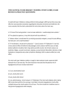 NUR 134 FINAL EXAM 2026&sol;2027 &vert; NURSING STUDY GUIDE&comma; EXAM REVIEW & PRACTICE QUESTIONS
