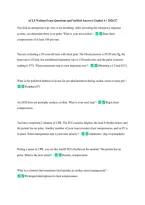 ACLS Written Exam Questions and Verified Answers Graded A&plus; 2026&sol;27 &NewLine;