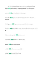 AIS Test 1 Exam Questions and Answers 100&percnt; Correct Graded A&plus; 2026&sol;27 &NewLine;