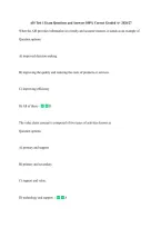 AIS Test 1 Exam Questions and Answers 100&percnt; Correct Graded A&plus; 2026&sol;27 &NewLine;
