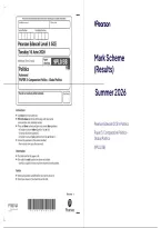EDEXCEL POLITICS A-Level paper 3B 2026  &mdash; verified Question Paper and Marking Scheme merged 2026 rated &starf;&starf;&starf;&starf;&starf; 5&sol;5