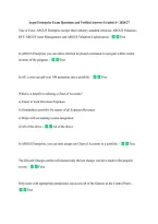 Argus Enterprise Exam Questions and Verified Answers Graded A&plus; 2026&sol;27 &NewLine;