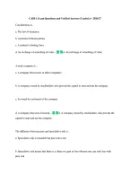 CAIB 1 Exam Questions and Verified Answers Graded A&plus; 2026&sol;27 &NewLine;