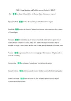 CAIB 1 Exam Questions and Verified Answers Graded A&plus; 2026&sol;27