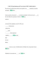 CARN-AP Exam Questions and Correct Answers 100&percnt; Verified Graded A&plus; &NewLine;
